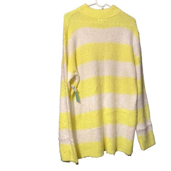 Nordstrom Abound Sweater Lime & Cream Size Large NWT - Picture 8 of 12